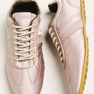 ALOHAS Rife Metallic Mauve Lace-Up Sneakers